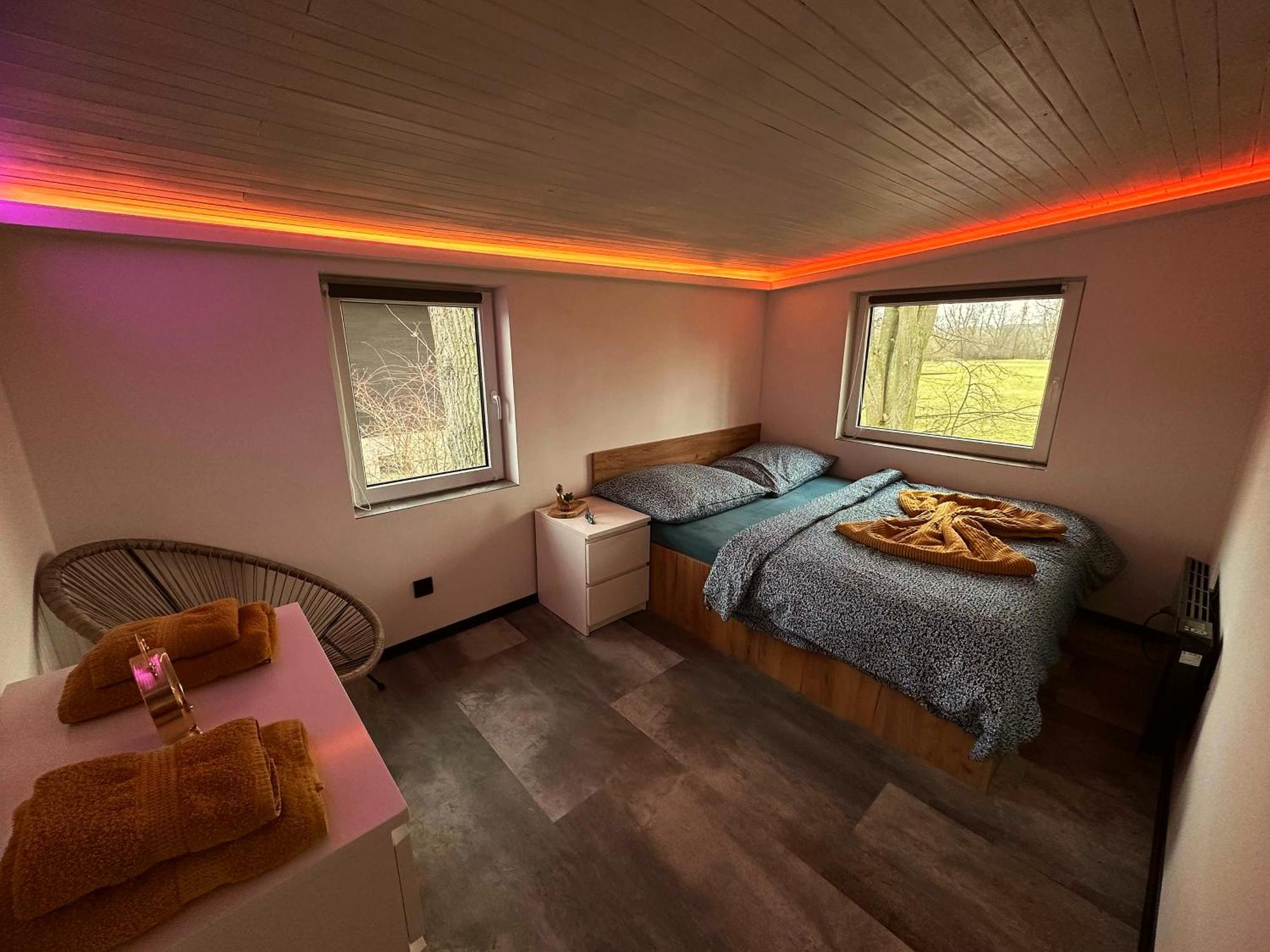 Wellness Chata Hideaway Se Saunou A Virivkou Trebechovice pod Orebem Exterior photo