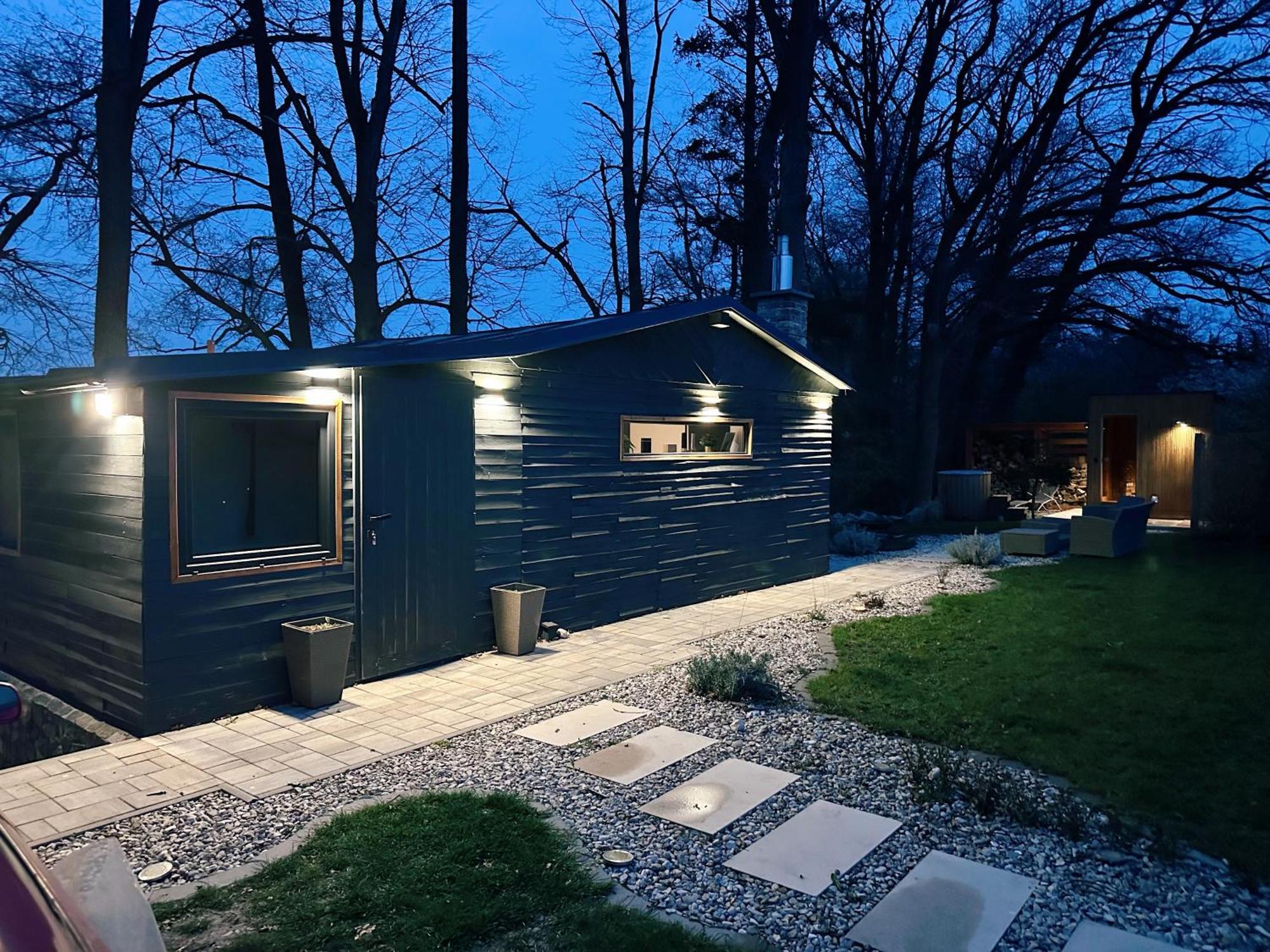 Wellness Chata Hideaway Se Saunou A Virivkou Trebechovice pod Orebem Exterior photo
